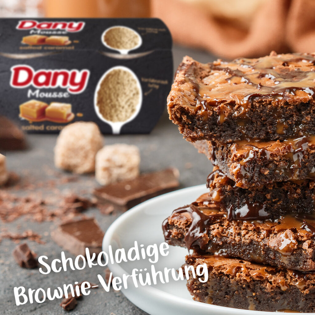 Schoko-Karamell-Brownies